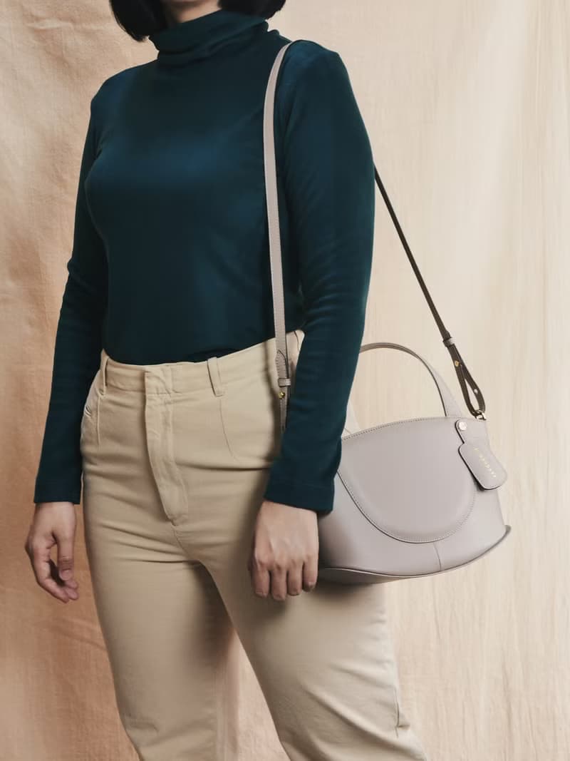 真皮 水桶包 Merry Bucket Tote - Taupe
