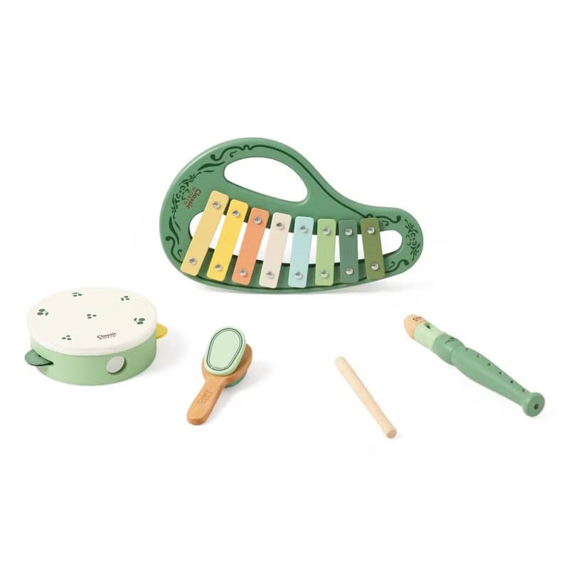 【德國ClassicWorld】復古莫蘭迪樂器組合_兒童玩具樂器