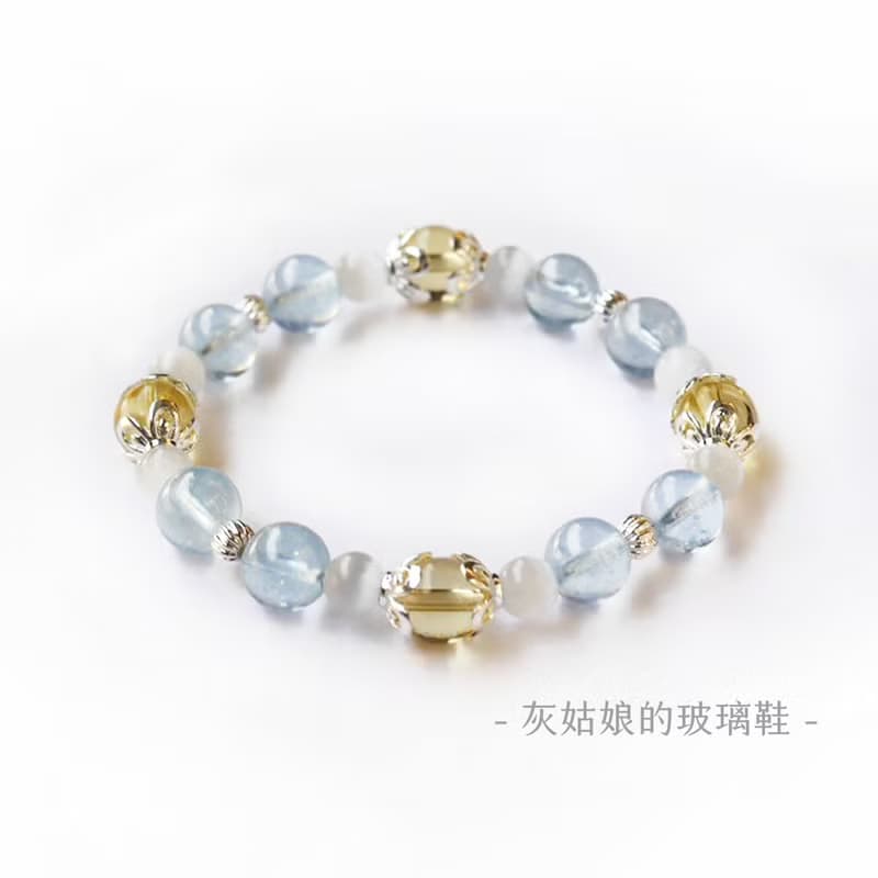 GoodChoice 聯名合作 灰姑娘的玻璃鞋 水晶手鍊