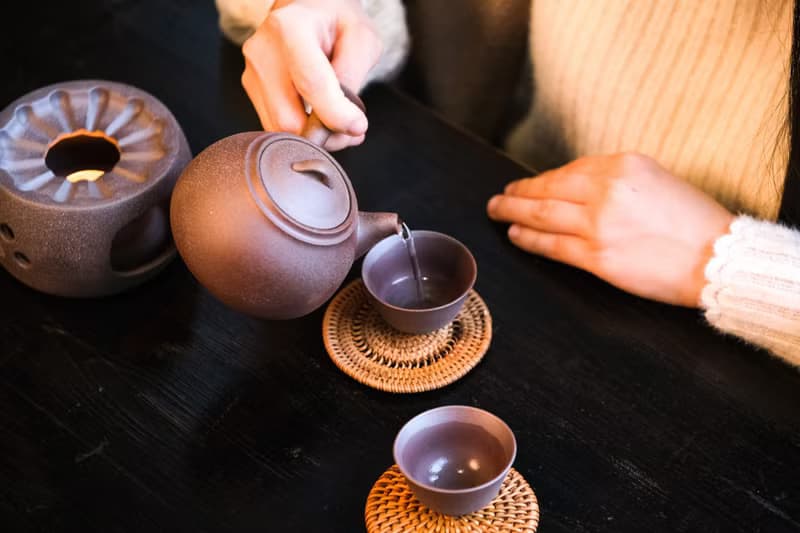 陶作坊 |冬日暖心組合: 老岩泥寶滿側把壺(火/焱/焱焱)