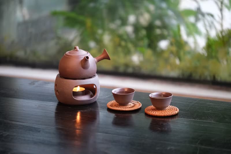 陶作坊 |冬日暖心組合: 老岩泥寶滿側把壺(火/焱/焱焱)