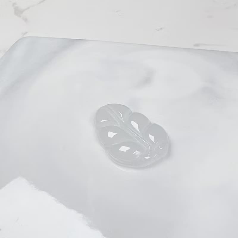 【一葉致富】冰種翡翠葉子 | 裸石 | 天然緬甸A貨翡翠 | 送禮