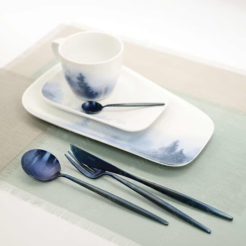 葡萄牙 Cutipol  MOON  宇宙藍 主餐三件組(刀叉匙)