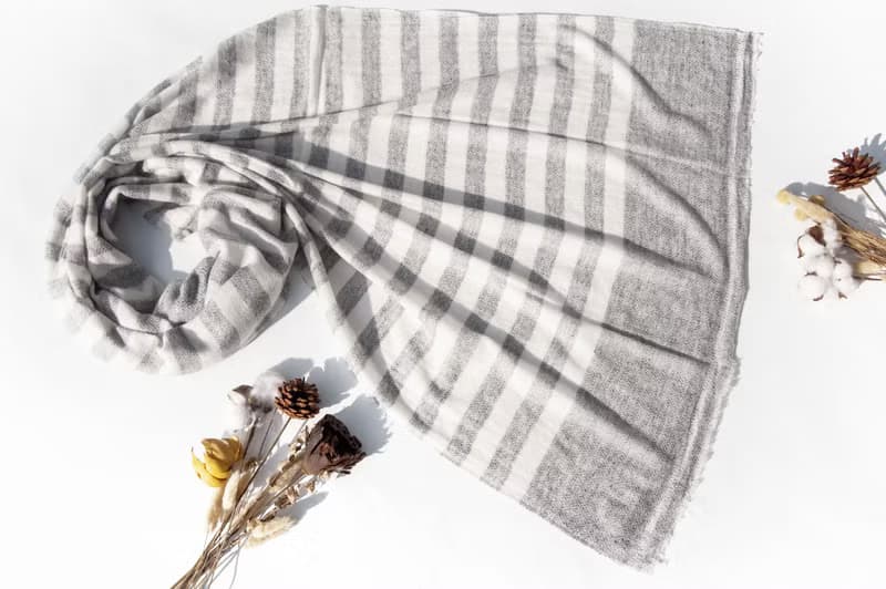 喀什米爾Cashmere 針織圍巾 純羊毛圍巾 手織圍巾 編織圍巾-希臘