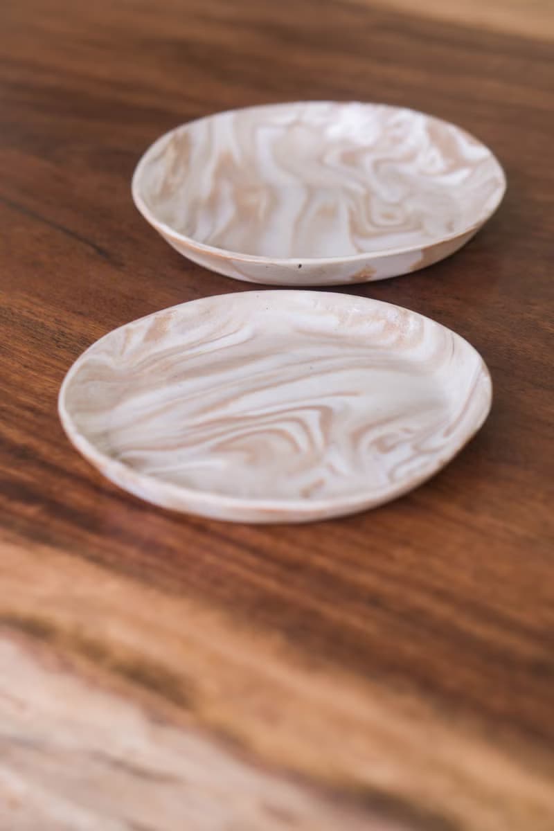 岩石紋小盤子 【隨機出貨】