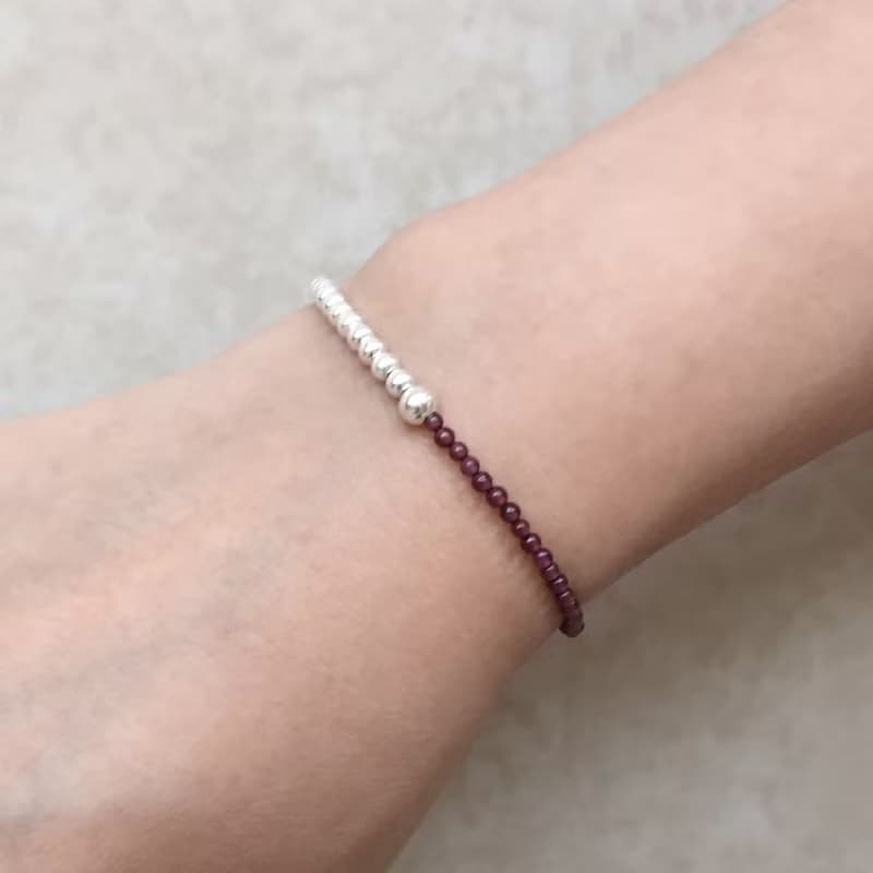 青金石紫晶銀珠手鍊 水晶手鍊 彩虹手鍊 珠珠手鍊 宇宙手鍊