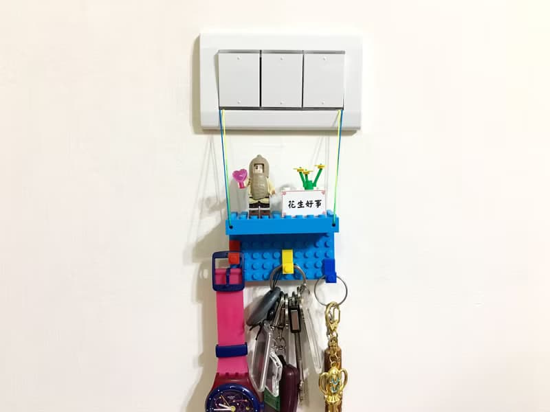 好事花生 花生人電源酷勾組 相容LEGO積木 可愛禮物