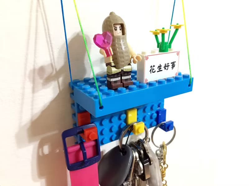 好事花生 花生人電源酷勾組 相容LEGO積木 可愛禮物