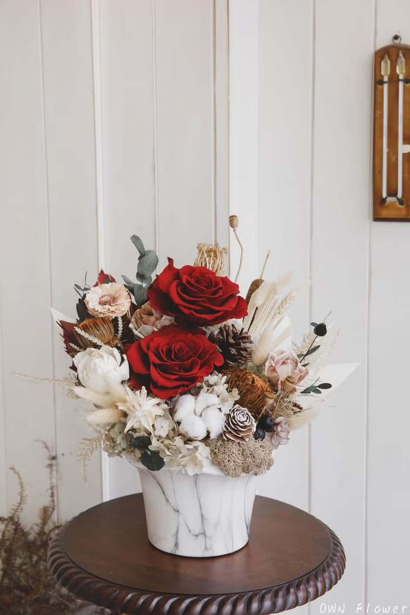 居家桌花/居家盆花/花禮/盆花/開幕花禮/永生花禮/升遷賀禮/喬遷