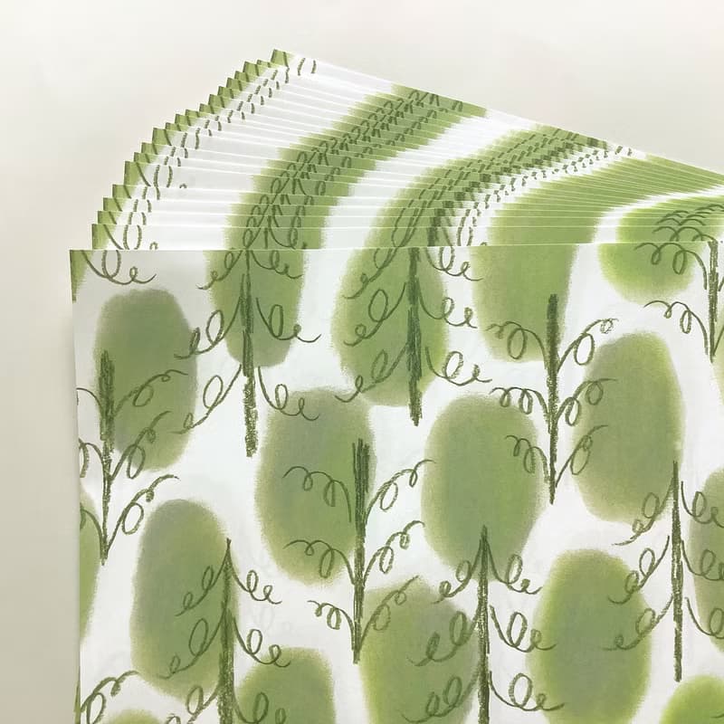 A4ペーパー　*green*　20枚入り
