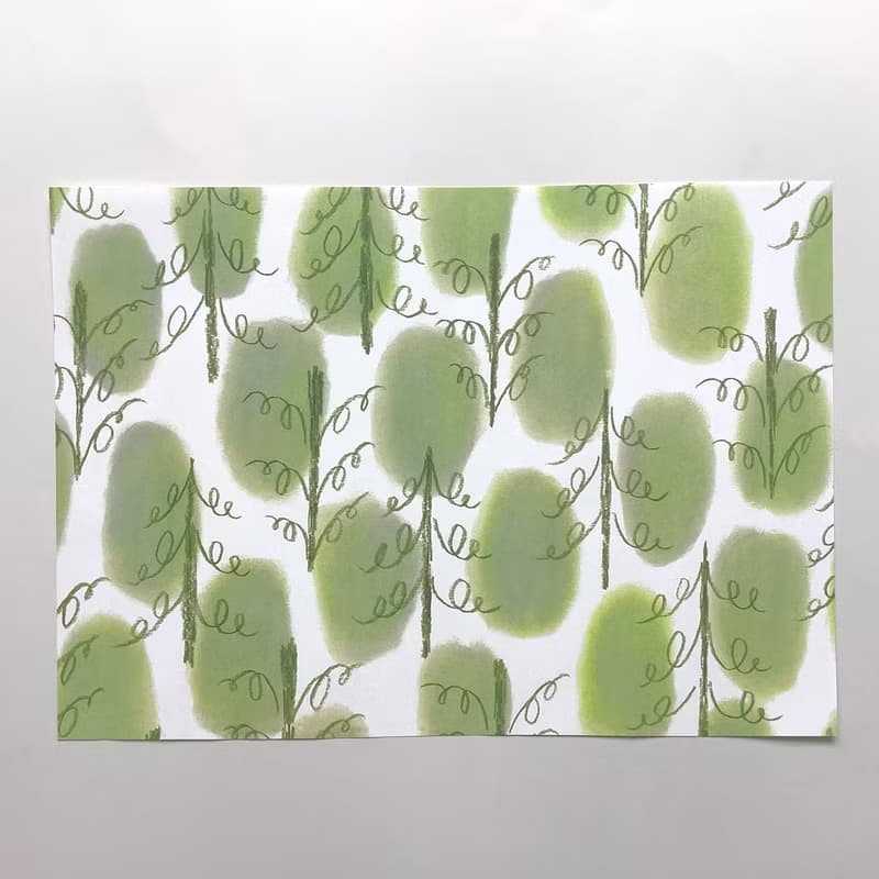 A4ペーパー　*green*　20枚入り