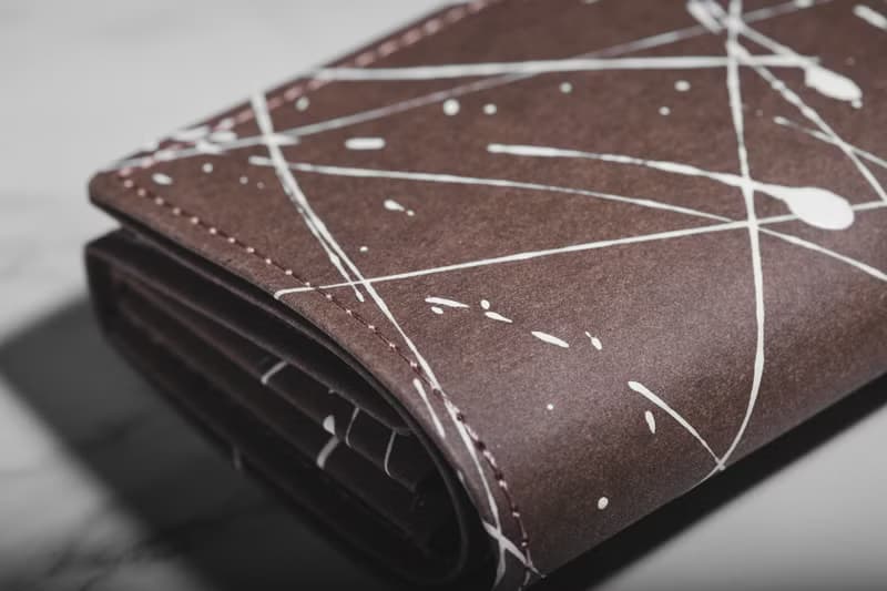 【環保永續】墨跡the splash 系列 短夾 *帶零錢夾* 皮革紙 環保