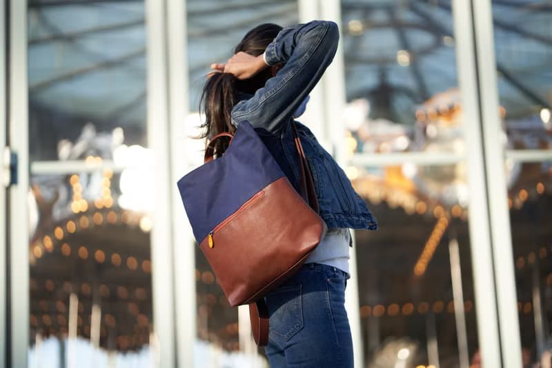 travel backpack with trolley sleeve | fits suitcase handle