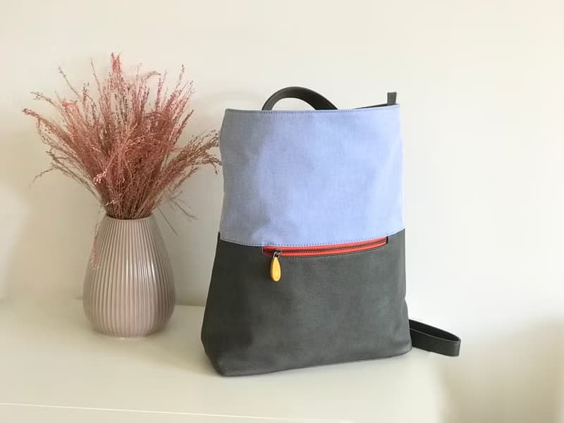 travel backpack with trolley sleeve | fits suitcase handle