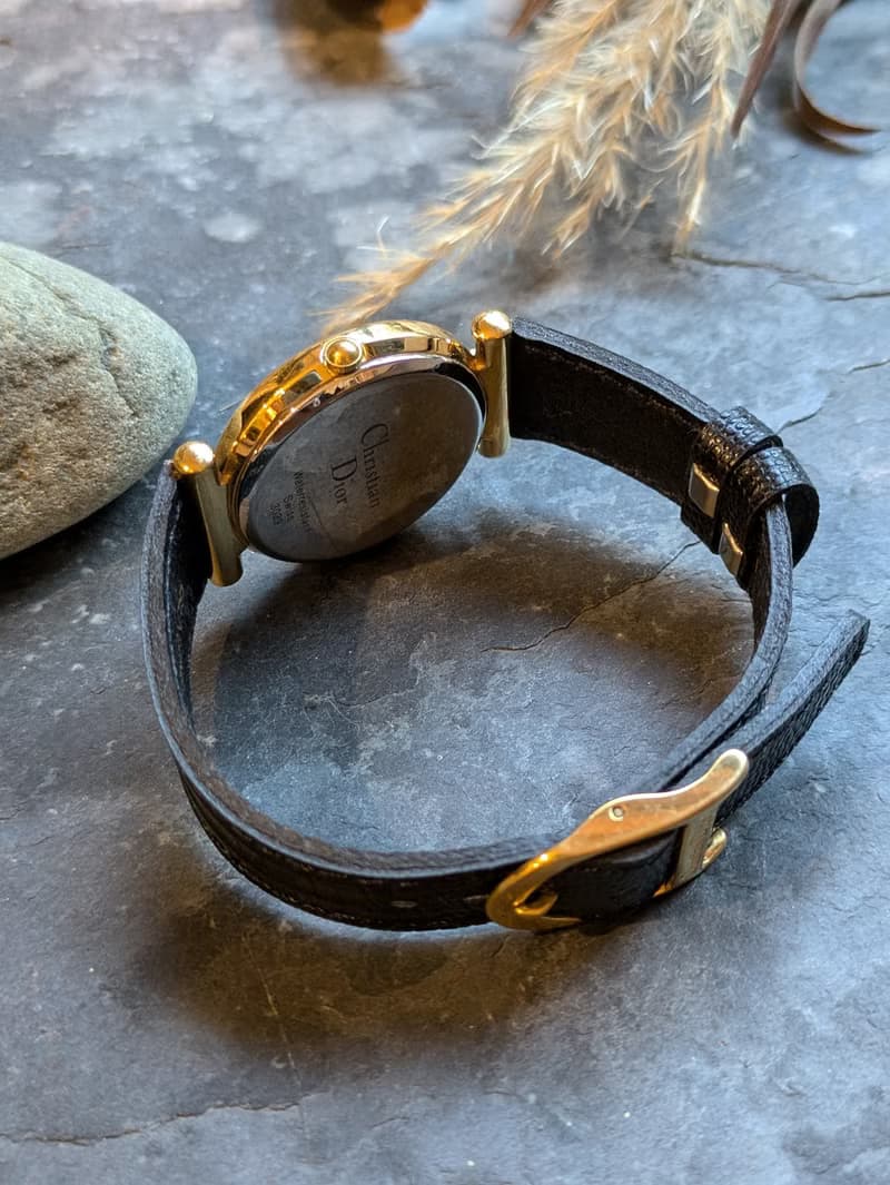 Dior 稀有款 古董錶 中古石英錶