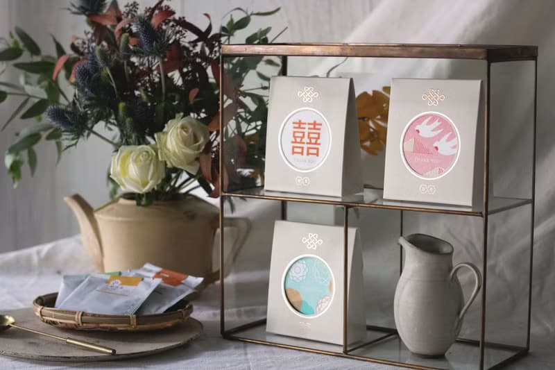 【琅茶】婚禮小物 / 結婚禮物 / 活動贈禮 : 囍悅茶包禮 (30份起)