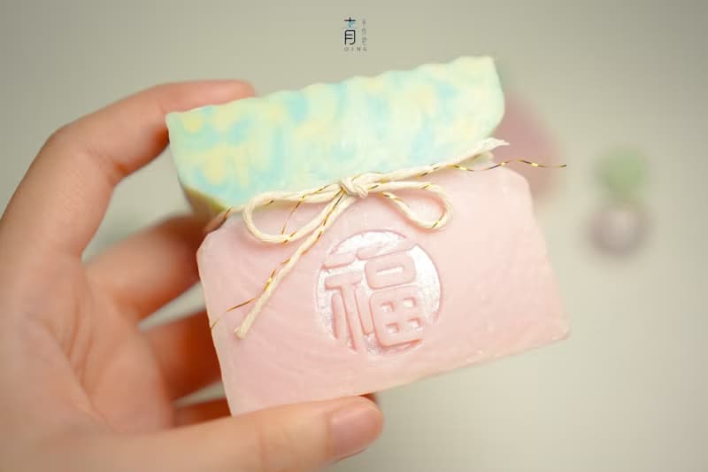 【青手作】粉甜福袋皂禮盒|送禮|春節|手工皂|全膚質