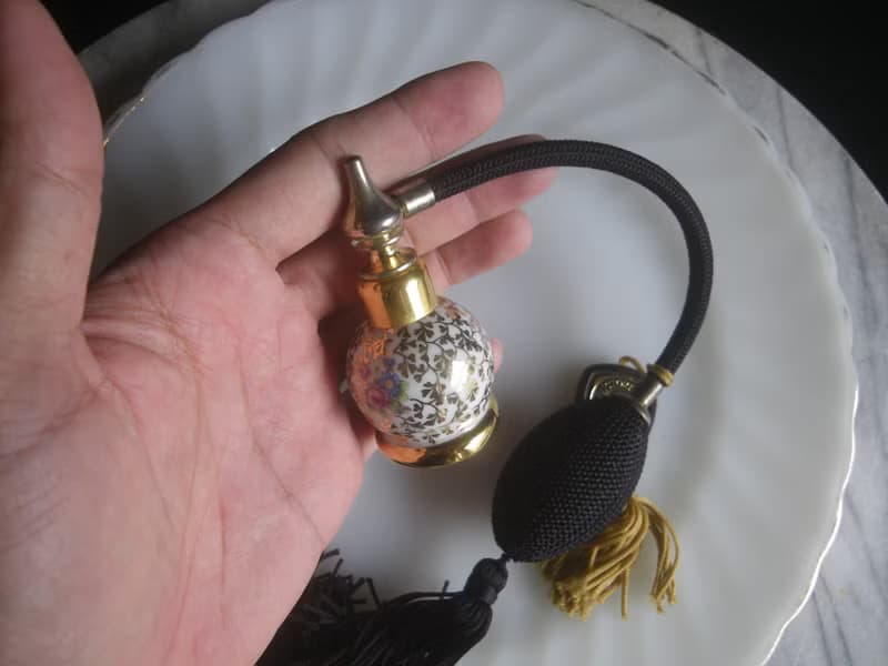 【老時光 OLD-TIME】早期法國製陶瓷香水瓶