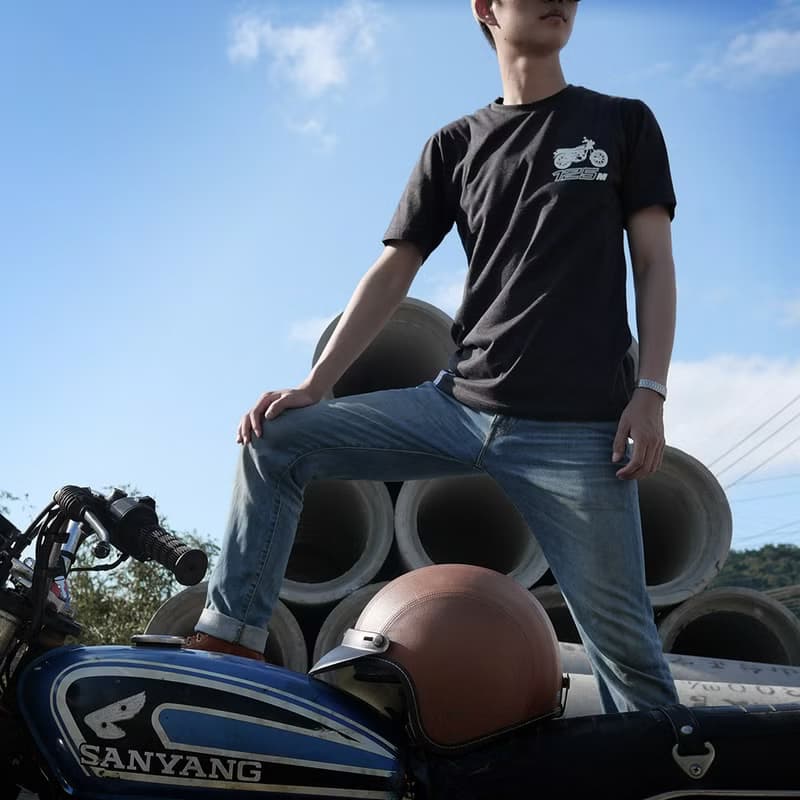 【絕版特惠】復古T-Shirt-老鷹擋泥板-只剩S版型偏小