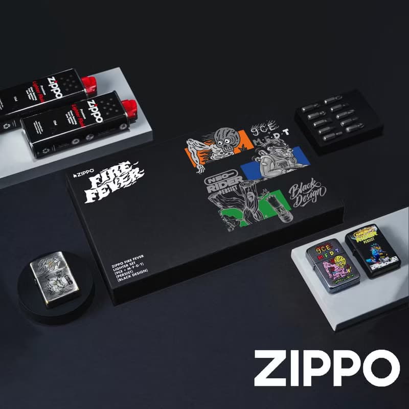 【ZIPPO官方旗艦店】Fire Fever 全系列聯名款防風打火機禮盒