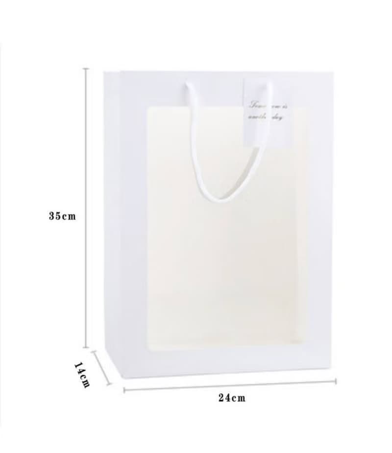 花藝提袋 花束捧花皆可用/袋身透明/不同尺寸