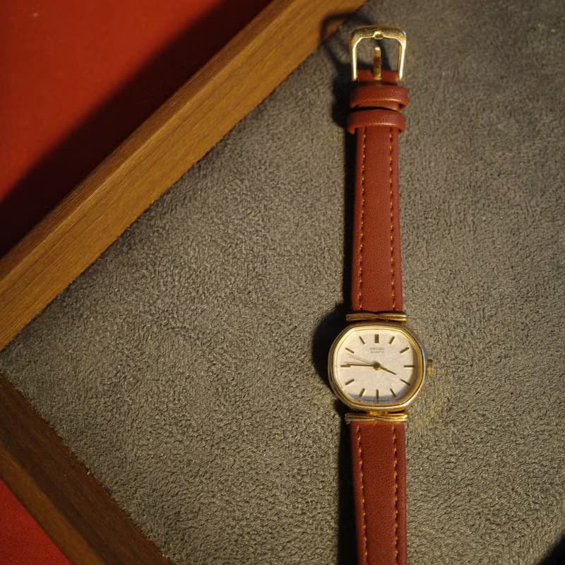 母親節禮物 Seiko Linen Dial Watch