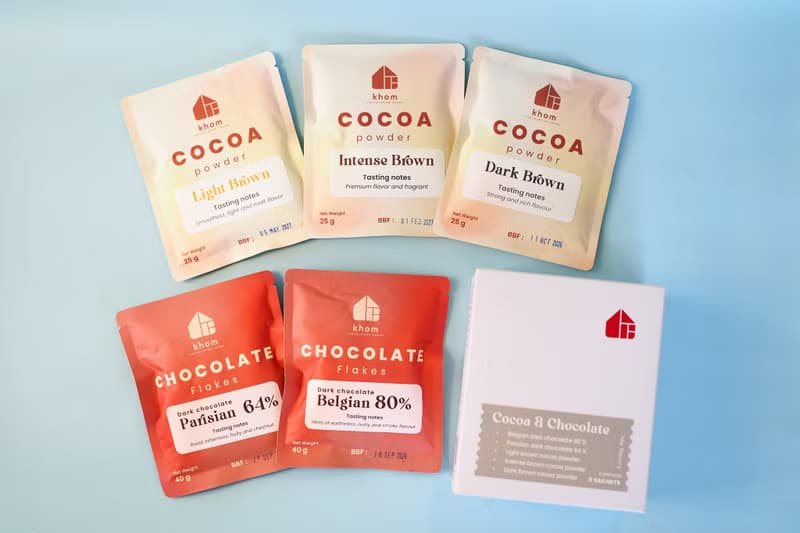 Cocoa & Chocolate (mix flavors) boxset 5 sachets