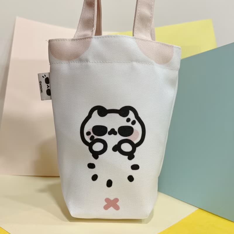 【新款】壞喵與毛喵 - 飲料提袋 / 生日禮物 療癒 實用 收納袋