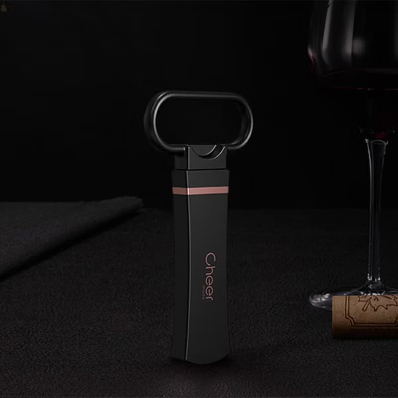 【免運特惠】創意法式不鏽鋼紅酒開瓶器啟瓶器/cheer
