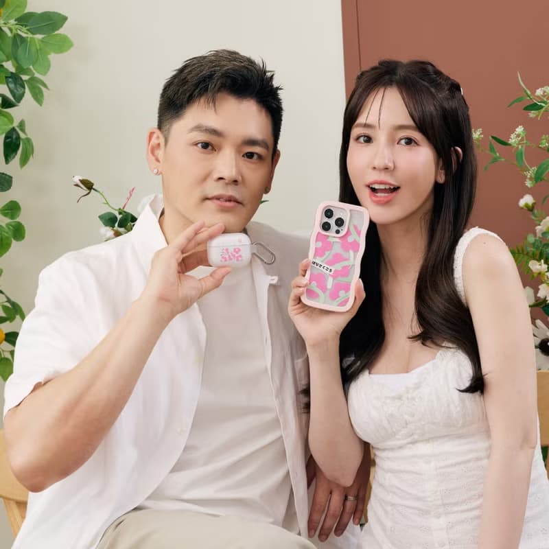 霞海城隍廟桃花滿滿強悍防摔AirPods保護套