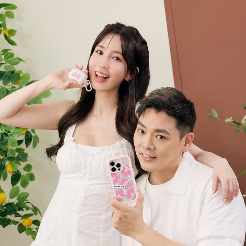 霞海城隍廟桃花滿滿強悍防摔AirPods保護套