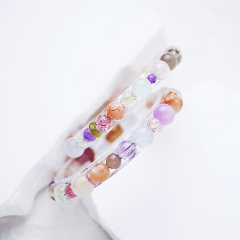 輕珠寶綠野仙蹤多寶石花園手鍊水晶