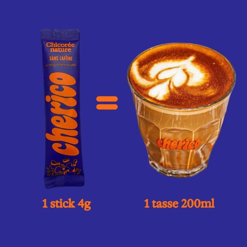 法國Cherico 有機菊苣咖啡/經典原味/隨身包10包