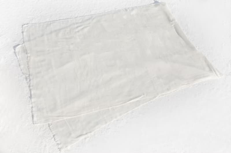 喀什米爾Cashmere/羊絨圍巾/純羊毛圍巾披巾/戒指絨披肩-純淨白色