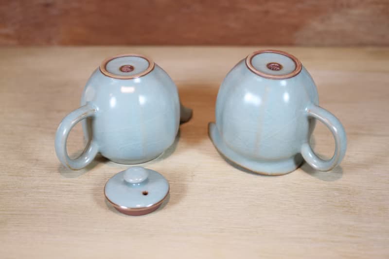 【母親節禮物】祥億窯 汝窯 幸運茶具組 鶯歌名家葉敏祥製