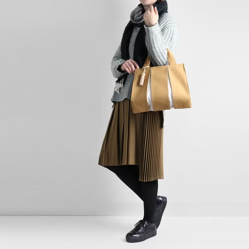 KOSHO ougi 帆布 トートバッグ FS レディース メンズ 軽量 手提げ  オリジナル 日本製 京都 裏地付き ファスナー開閉 タッセル付き