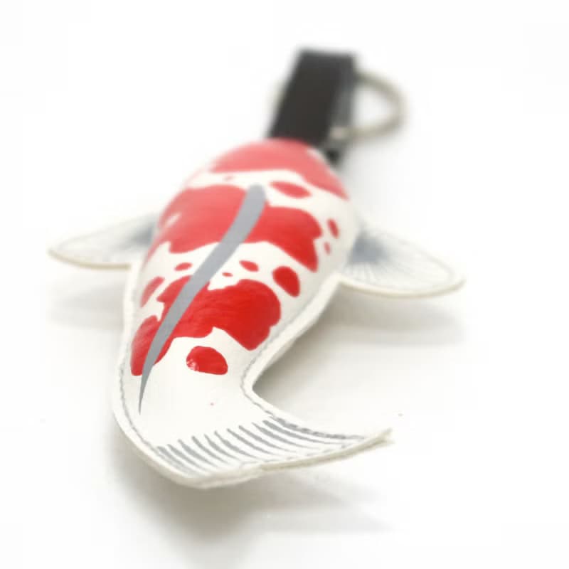 【雙11折扣】Koi Fish keychain, gift for animal lovers add charm to your bag.