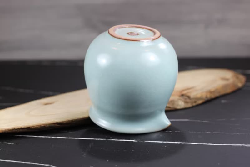 【送禮好物】360~400ml 汝窯無把 手拉坯 咖啡下壺 茶海 公道杯
