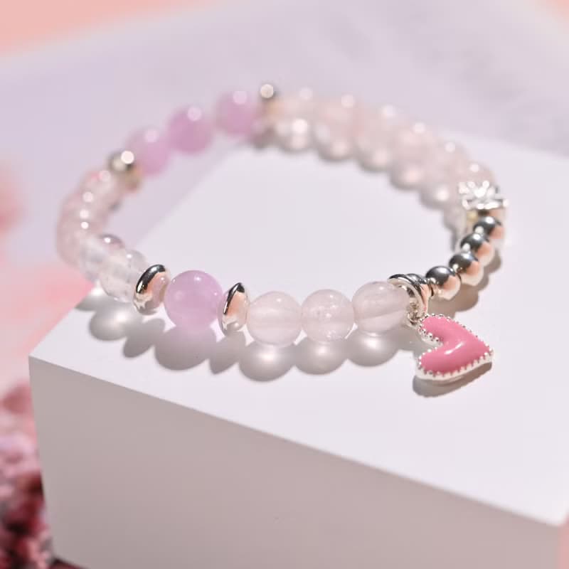 粉紅派對-兒童手鍊/手工串珠