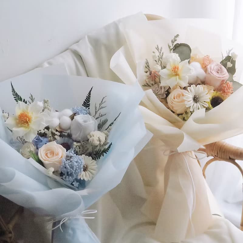 畢業花束 週年花束 生日花束 情人節花束 乾燥花束 永生花束