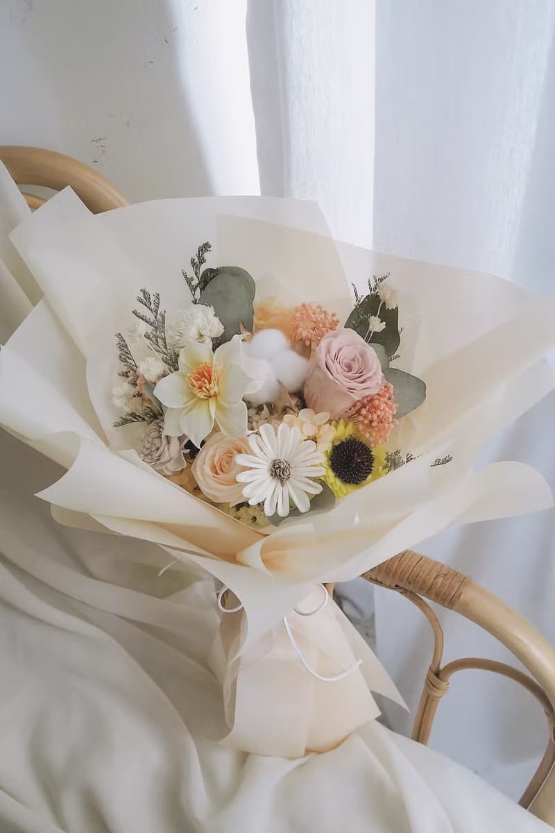 畢業花束 週年花束 生日花束 情人節花束 乾燥花束 永生花束