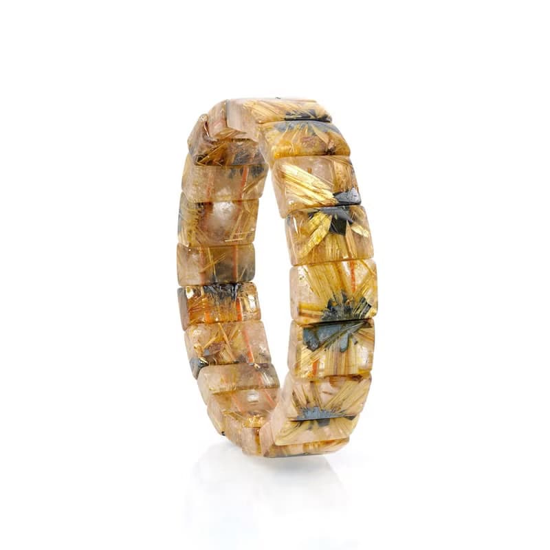 寶麗金珠寶-天然鈦晶手排