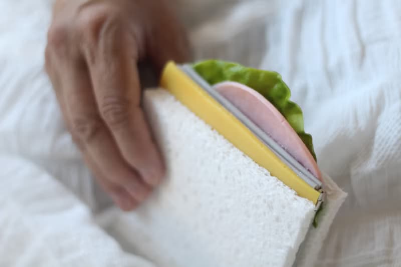 春袋　三明治　火腿 起司 生菜