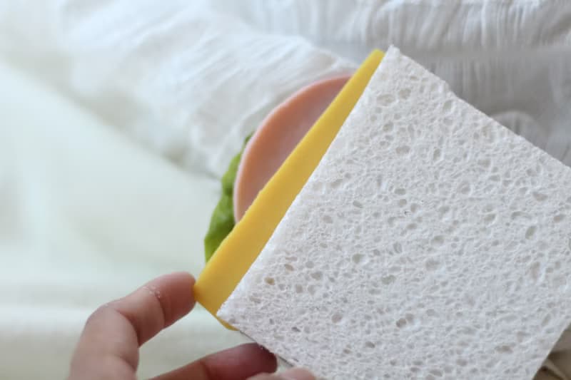 春袋　三明治　火腿 起司 生菜