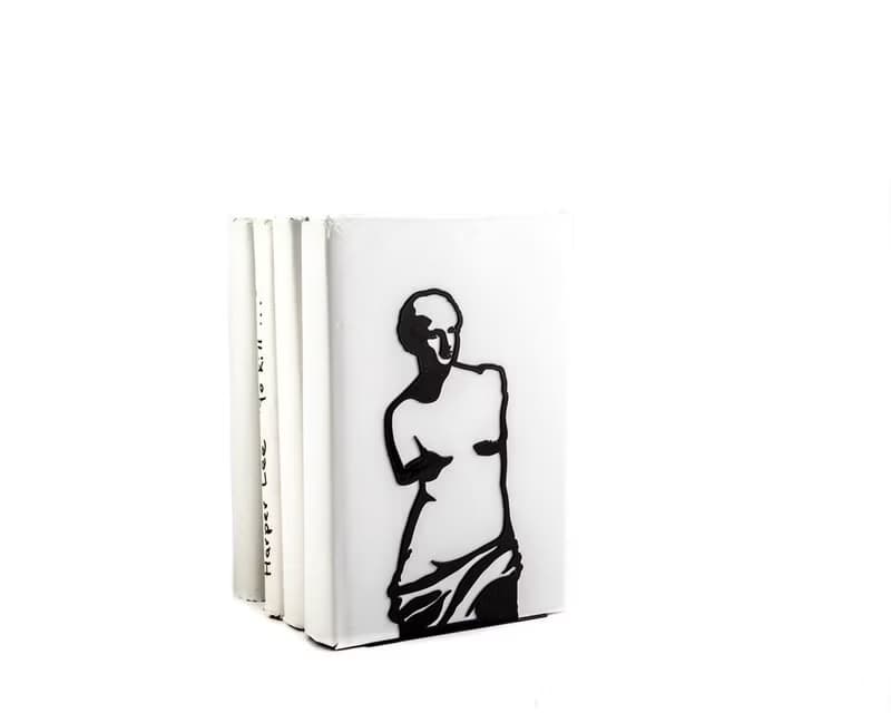 Venus de Milo Metal Bookend – Minimalist Art-Inspired Sculpture