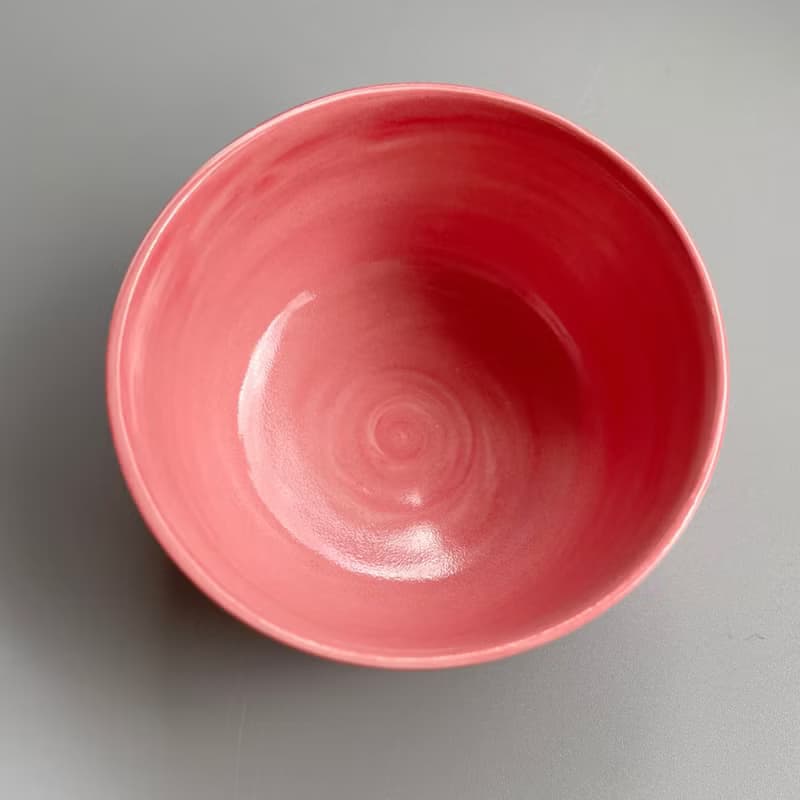 @studio_florero 粉色絞胎小碗 | 握杯 | 湯吞み