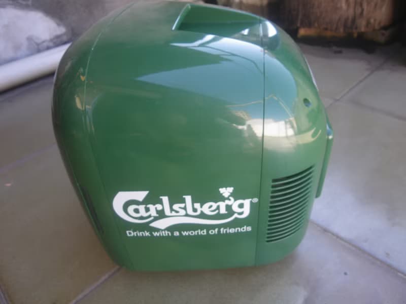 【老時光 OLD-TIME】早期商空酒吧好物.丹麥啤酒Carlsberg小冰箱