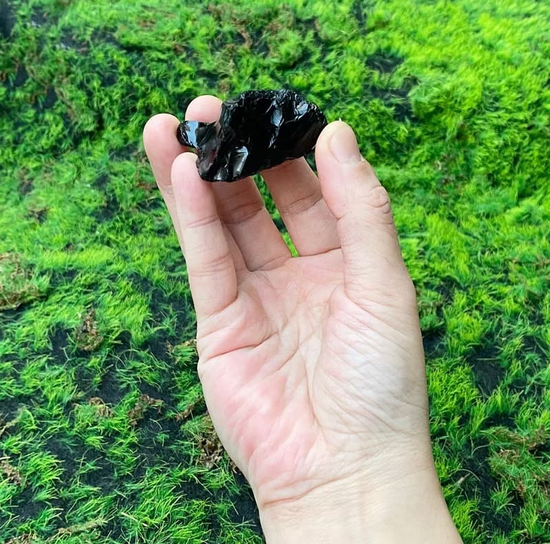 能量擺飾-避邪保平安天然幾何黑曜石 淨化負能量 快速出貨