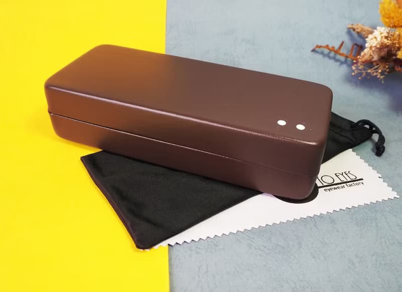 2is Bx06AmC 眼鏡盒 方形眼鏡盒 硬盒│咖啡色│眼鏡盒│聖誕禮物