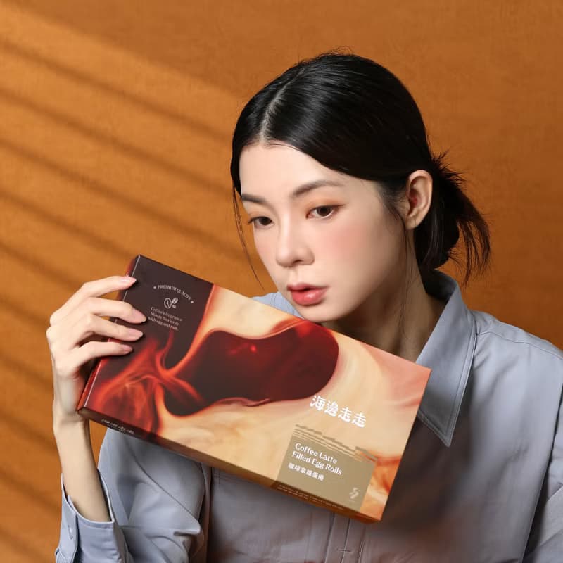 咖啡拿鐵蛋捲